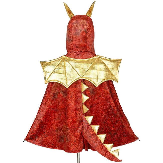 Red Dragon Cape (Sz 4-7 Yrs)