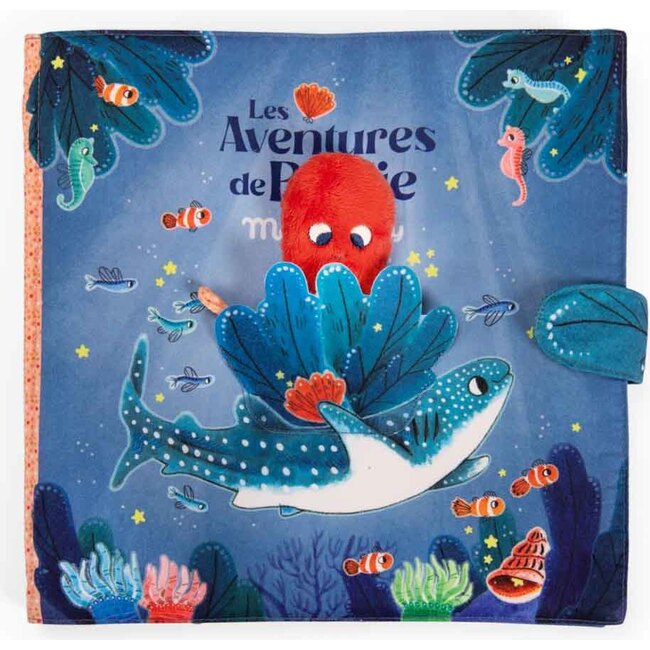Large Textile Activity book Paulie's Adventure - Books - 1