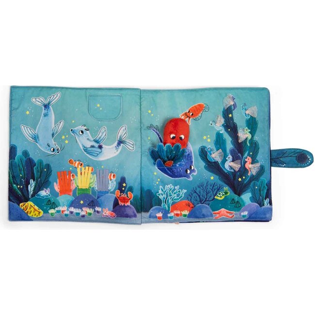 Large Textile Activity book Paulie's Adventure - Books - 3