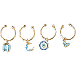 Blue Wine Charm Bundle