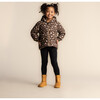 Alex Reversible Puffer Leopard Hearts - Coats - 2