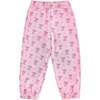 Mid Weight French Terry Jogger, Lovely Bow - Pants - 1 - thumbnail