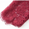 Madilynn Lace One Shoulder Top, Berry - Blouses - 4