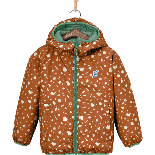 Underground Glow Reversible Primaloft Jacket, Northern Lights And Almond - Parkas - 1