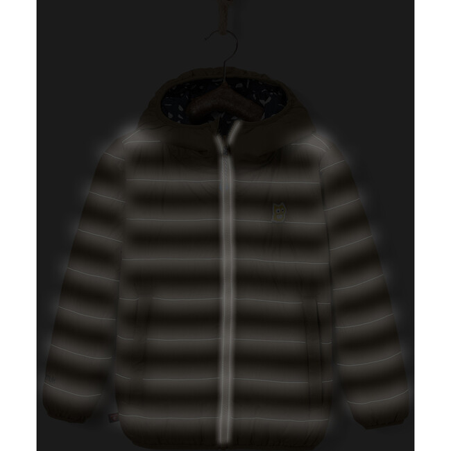 Underground Glow Reversible Primaloft Jacket, Gold And True Navy - Parkas - 8