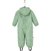 Forest Zack Baby Winter Overall, Mint Ice - Bunting - 6