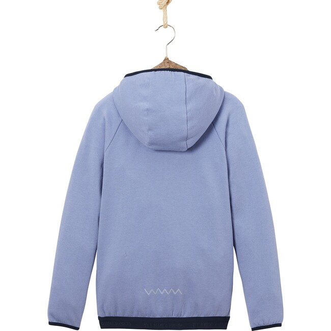 Spie Bike Zip-Up Hoodie, Purple Blue