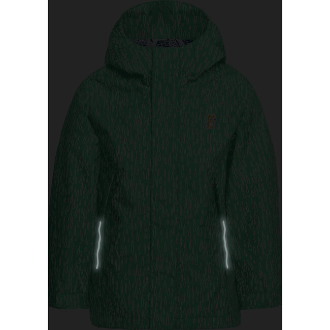 Chip Rain Jacket "Twine", Rana Green - Raincoats - 5