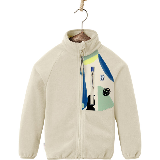 Nemphis Avan Bio-Fleece Jacket, Teddy And Blue Marin - Fleece & Sherpa Jackets - 1