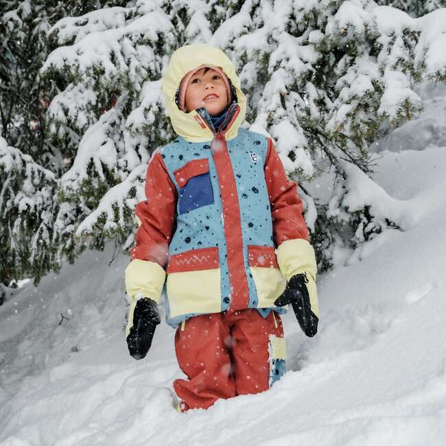 Mission Snow Jacket Upcycled, Bluebalu And Terra - Parkas - 6