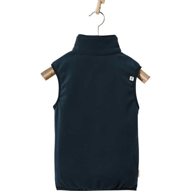 Galaxy Muka Bio-Fleece Vest, True Navy And Bluebalu - Vests - 5