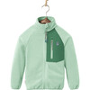 Avan Bio-Fleece Jacket, Mint Ice And Northern Lights - Fleece & Sherpa Jackets - 1 - thumbnail