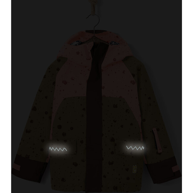 Galaxy Four Snow Jacket, Gold And Chocolate - Parkas - 10