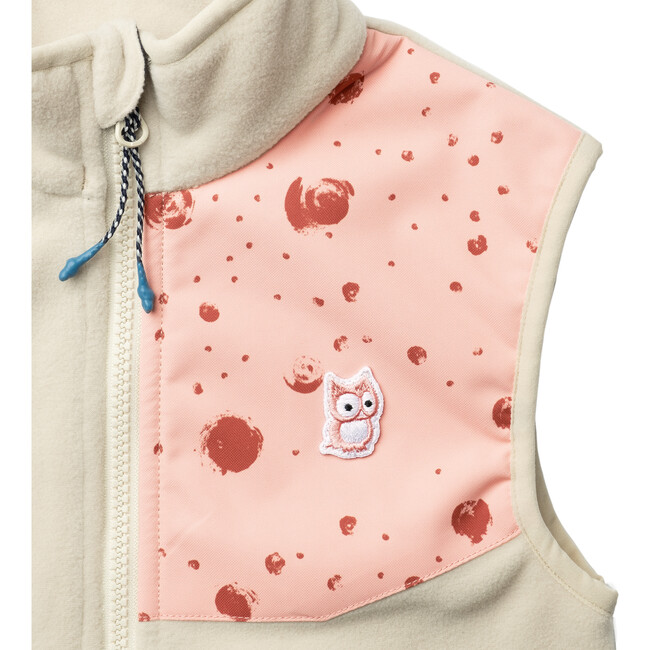 Galaxy Muka Bio-Fleece Vest, Teddy And Sunset Rose - Vests - 7