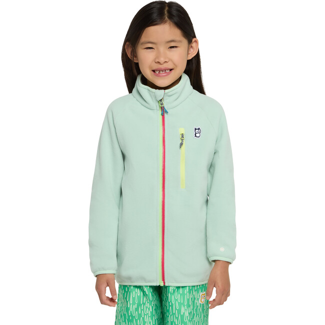 Oda Bio-Fleece Jacket, Mint Ice - Fleece & Sherpa Jackets - 5