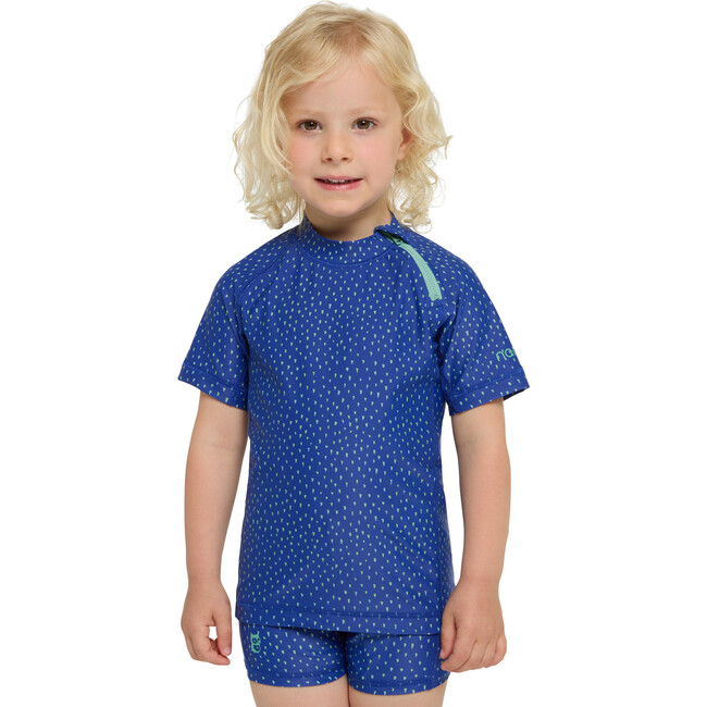 Fin Rashguard "Tittles", Ultra Blue - T-Shirts - 3