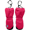 Statement PrimaLoft Silicon Print Wrist Leash Mittens, Pinky Pink - Gloves - 1 - thumbnail