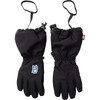 Stelling PrimaLoft Silicon Print Wrist Leash Snow Gloves, Black - Gloves - 1 - thumbnail