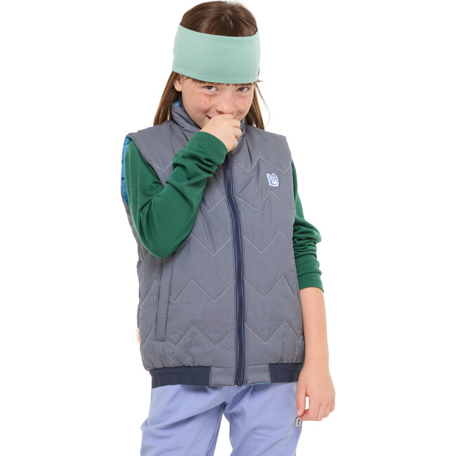Icon Reversible Primaloft Vest "Galaxy", True Navy / Bluebalu - Vests - 7