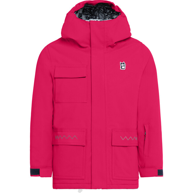 Mission PrimaLoft Waterproof Chin Guard Snow Jacket, Pinky Pink - Jackets - 1