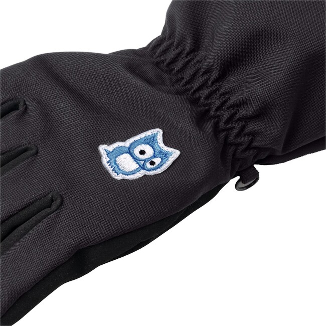 Stelling PrimaLoft Silicon Print Wrist Leash Snow Gloves, Black - Gloves - 3
