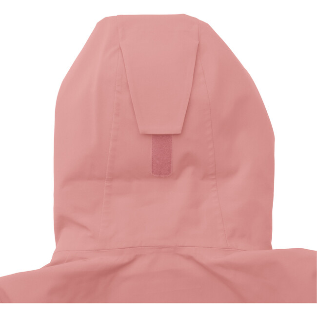 Turas All Season 3-Layer Waterproof Chin Guard Zipper Jacket, Dark Rose - Jackets - 6