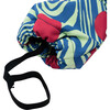 Legna Polka Statement PrimaLoft Silicon Print Wrist Leash Mittens, Blue Marin - Gloves - 4