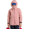 Turas All Season 3-Layer Waterproof Chin Guard Zipper Jacket, Dark Rose - Jackets - 7