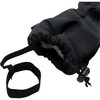 Stelling PrimaLoft Silicon Print Wrist Leash Snow Gloves, Black - Gloves - 7