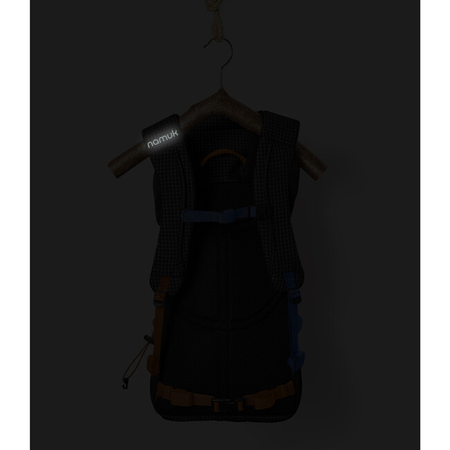 Leon Lightweight Mesh Shoulder Waterproof Backpack 20L, Black - Backpacks - 4