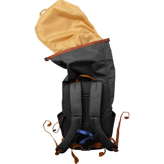 Leon Lightweight Mesh Shoulder Waterproof Backpack 20L, Black - Backpacks - 6