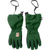 Stelling PrimaLoft Silicon Print Wrist Leash Snow Gloves, Mountain Green - Gloves - 1 - thumbnail