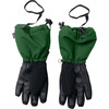 Stelling PrimaLoft Silicon Print Wrist Leash Snow Gloves, Mountain Green - Gloves - 2