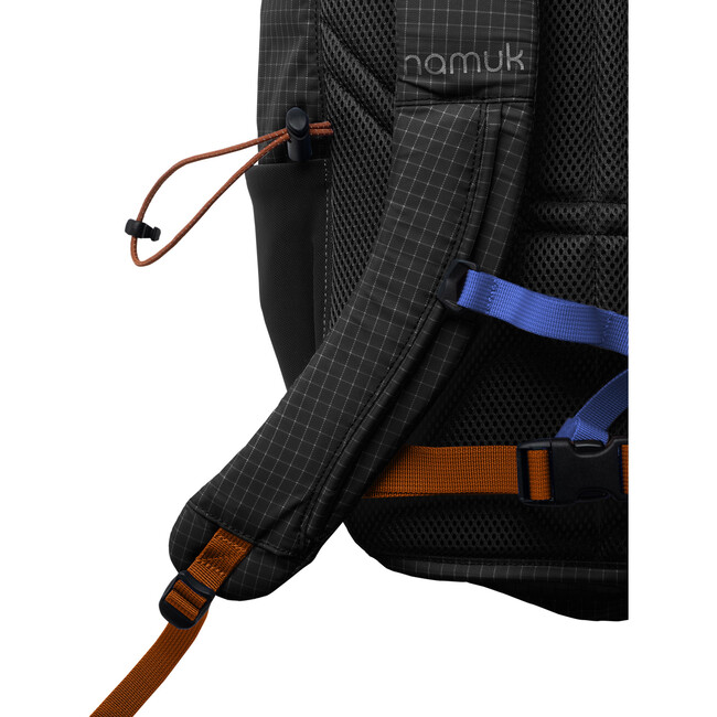 Leon Lightweight Mesh Shoulder Waterproof Backpack 20L, Black - Backpacks - 9