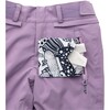 Lumi High Back Adjustable Waistband Snow Pants, Lavender - Snow Pants - 7