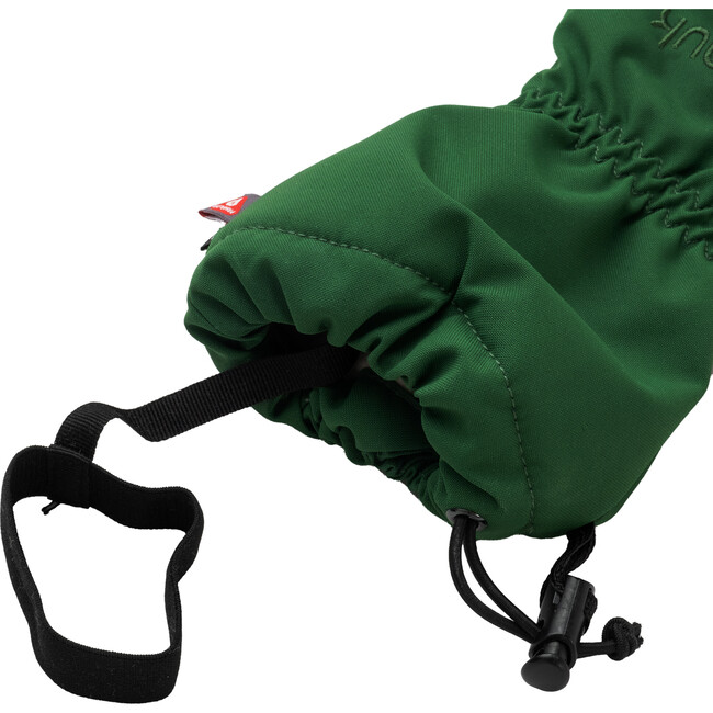 Stelling PrimaLoft Silicon Print Wrist Leash Snow Gloves, Mountain Green - Gloves - 4