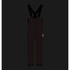 Dait All Season 3-Layer Waterproof Adjustable Bib Pants, Dark Rose - Snow Pants - 3