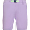 Linn Everyday Outdoor 2-Pocket Belt Shorts, Lavender - Shorts - 1 - thumbnail
