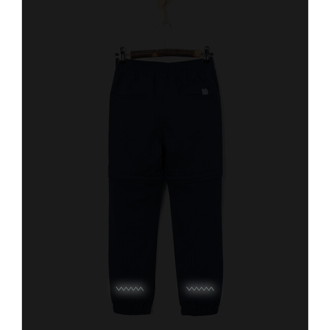 Mack Elastic Waist Drawstring Convertible Zip-Off Pants, True Navy - Pants - 3