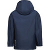 All Weather Waterproof Chip Rain Jacket, True Navy - Raincoats - 2