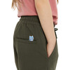 Dash Lightweight Elastic Waist Drawstring Ripstop Pants, Olive - Pants - 8