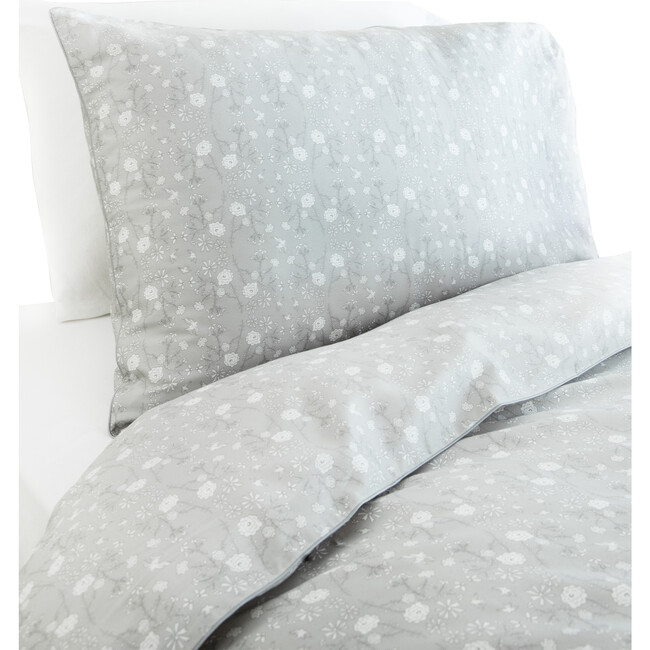 Bird's Song Twin Set, Grey - Duvet Sets - 1