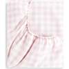 Picnic Gingham Crib Sheet, Pink - Crib Sheets - 2