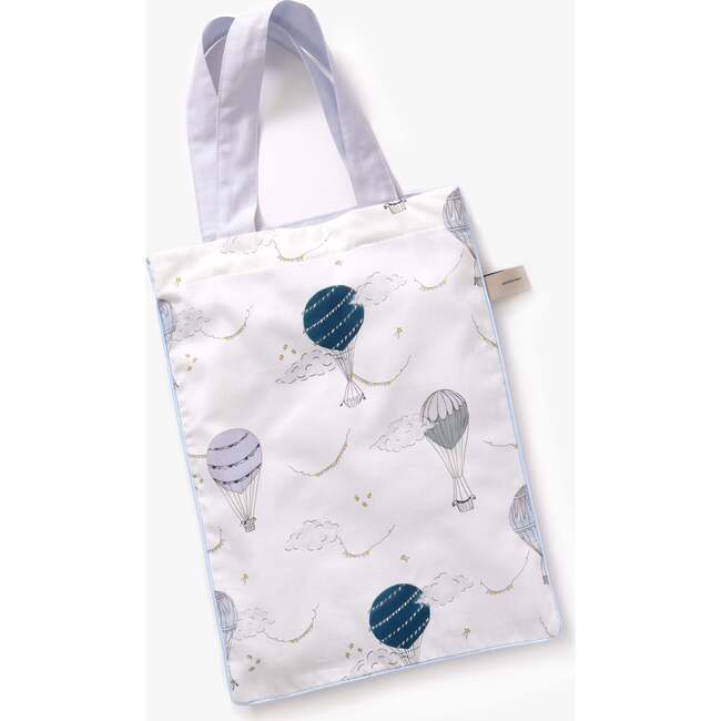 Touch The Sky Crib Sheet, Blue - Crib Sheets - 3