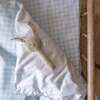 Picnic Gingham Crib Sheet, Blue - Crib Sheets - 6