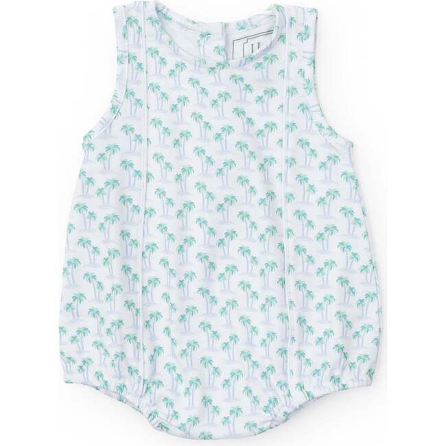 Reid Boys' Bubble, Palm Tree Isle Blue - Rompers - 1