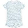 Charles Boys' Short Set, Palm Tree Isle Blue - Mixed Apparel Set - 1 - thumbnail