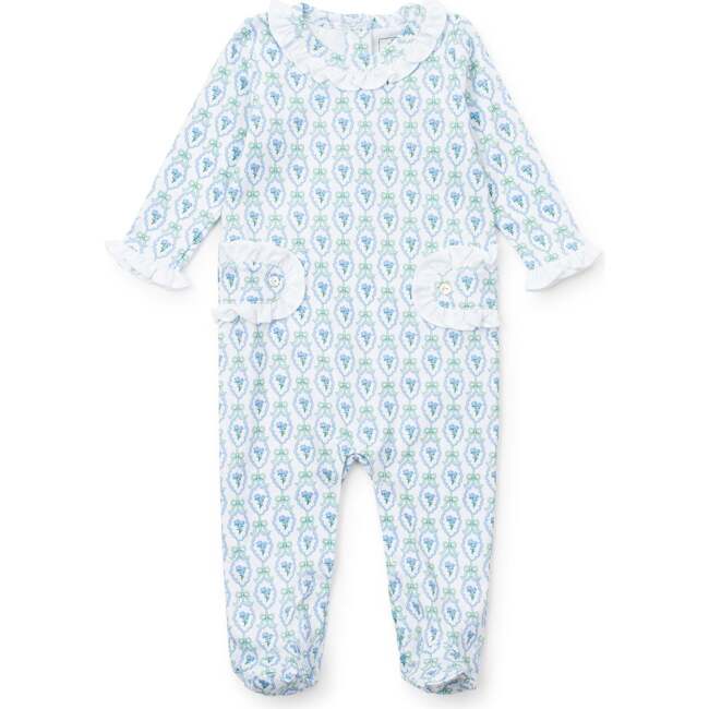 Lucy Girls' Romper, Hampton Blooms - Rompers - 1