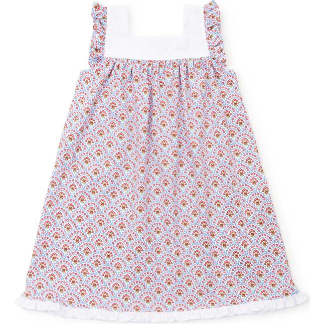 Caroline Girls' Dress, Bunting Floral