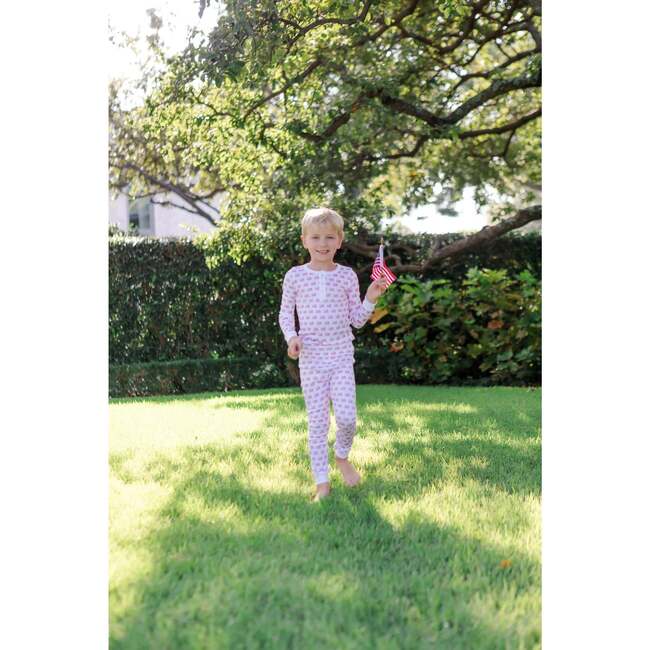 Jack Boys' Pajama Pant Set, American Flag - Pajamas - 2